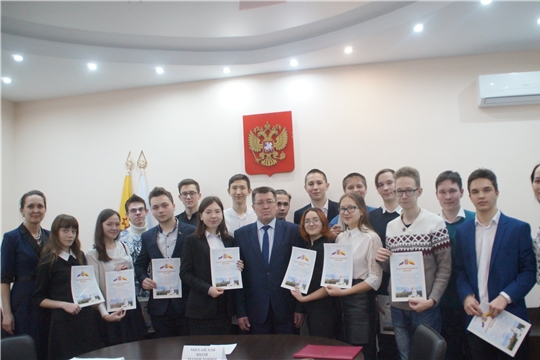 Подведены итоги работы Молодежного правительства при администрации Калининского района города Чебоксары за 2019 год
