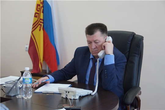 «Прямая линия»: глава администрации Калининского района г. Чебоксары обсудил с жителями актуальные городские темы