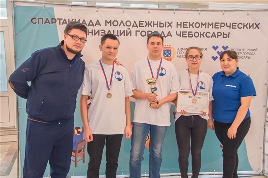 Команда Молодёжного правительства Калининского района - призёр турнира по дартсу, в рамках Спартакиады Молодёжных НКО