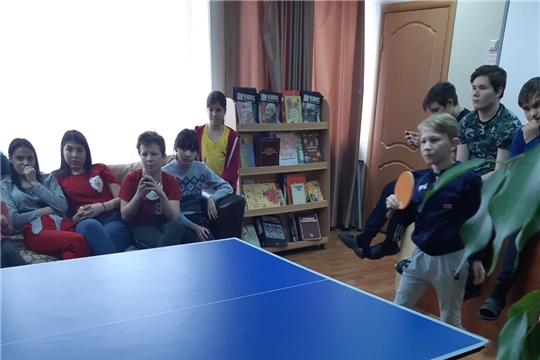 Соревнования по настольному теннису среди воспитанников центра