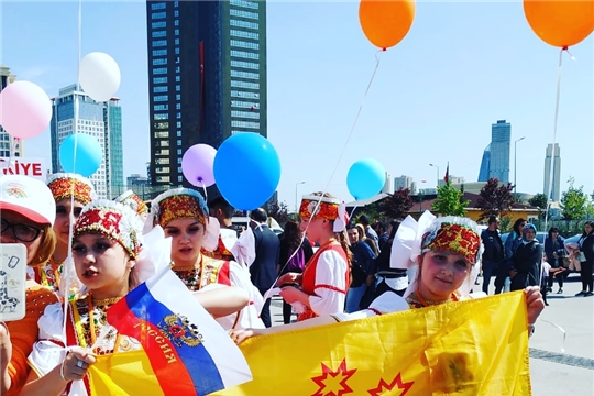 Коллектив ДК Хузангая «Cиняя птица» в международном онлайн фестиваль-конкурсе