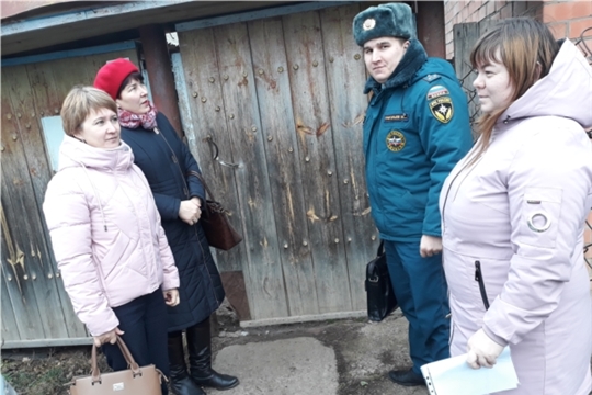 Рейд по неблагополучным семьям в Канашском районе