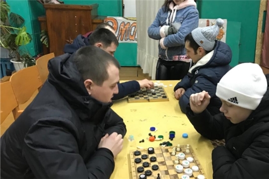 «Новогодние шашки» - шашечный турнир в Ачакасинском СДК