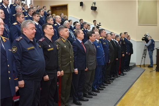 Иван Моторин поздравил сотрудников СУ СКР по Чувашии с 9-й годовщиной создания ведомства