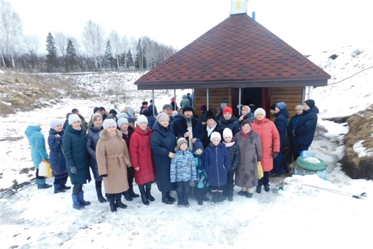 Крещение в д.Чагаси