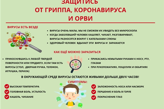 О рекомендациях школьникам как защититься от гриппа, коронавируса и ОРВИ