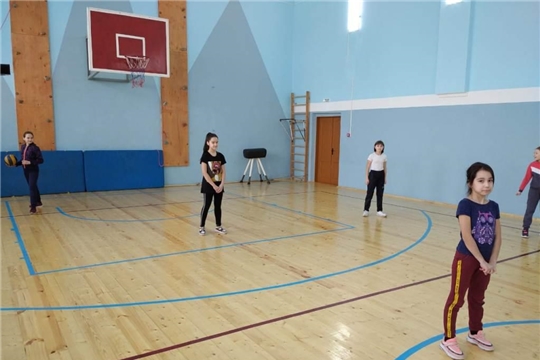 Спортивные соревнования по пионерболу прошли в Ухманской школе