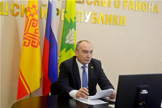 На планерочном совещании с руководителями районных служб и структурных подразделений администрации Канашского района