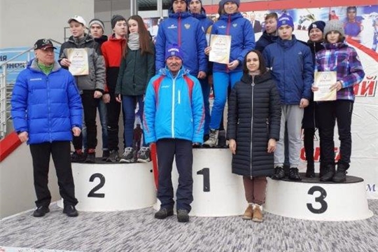 Спортсмены Канашского района - на первенстве Чувашской Республики по лыжным гонкам среди детско-юношеских спортивных школ