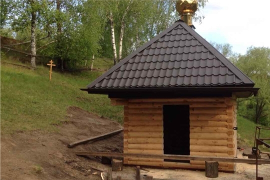 Строительство купальни в честь великомученика целителя Пантелеймона