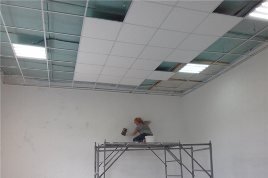Начался ремонт Новобюрженерского сельского клуба