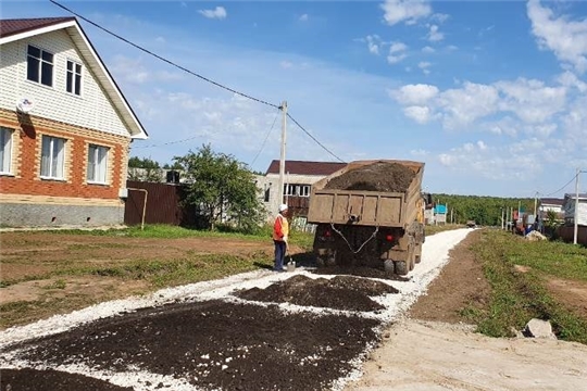 Ремонт дороги по ул Лесной в д.Калиновка