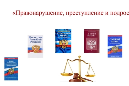 Онлайн выставка-информация «Правонарушение, преступление и подросток»