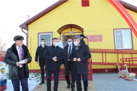 Канашский район с рабочей поездкой посетил Глава Чувашской Республики О.А. Николаев