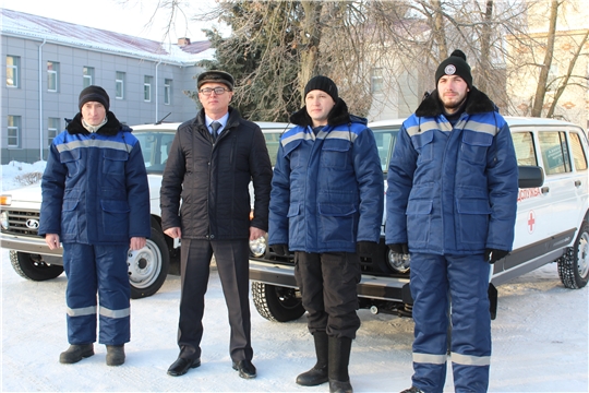 Канашская ЦРБ им.Ф.Григорьева получила две автомашины скорой медпомощи