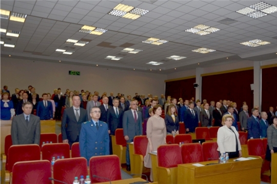Председатель Контрольно-счетной палаты Чувашской Республики приняла участие в работе очередной девятой сессии Государственного Совета Чувашской Республики