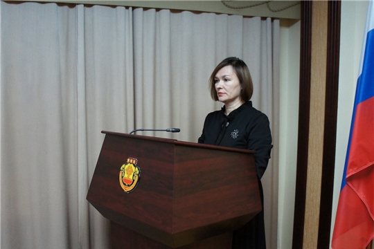 Аудитор Ирина Иракина КСП Чувашской Республики доложила о результатах экспертно-аналитического мероприятия