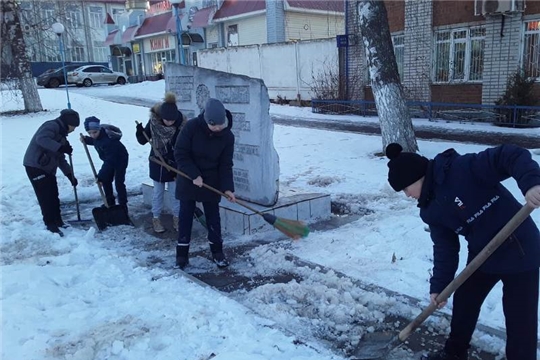 В рамках акции "Дорога к обелиску"