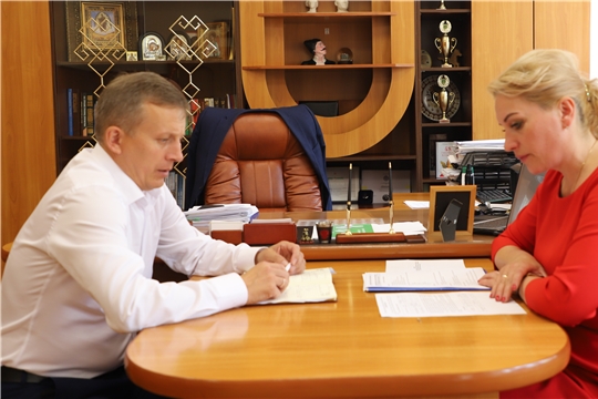 Руководитель Госслужбы Чувашии по конкурентной политике и тарифам Надежда Колебанова с рабочим визитом посетила Комсомольский район