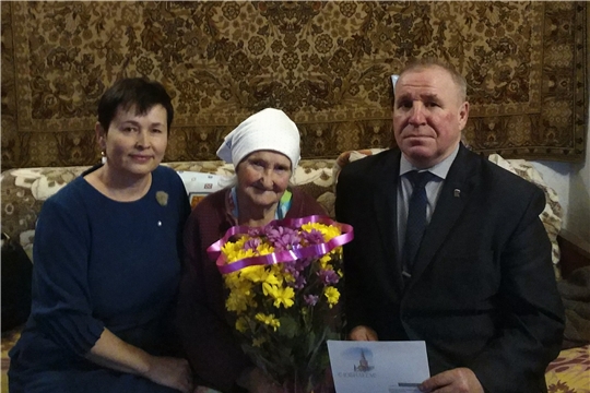 Свой 90-летний юбилей отмечает труженица тыла  Беднякова Любовь Михайловна