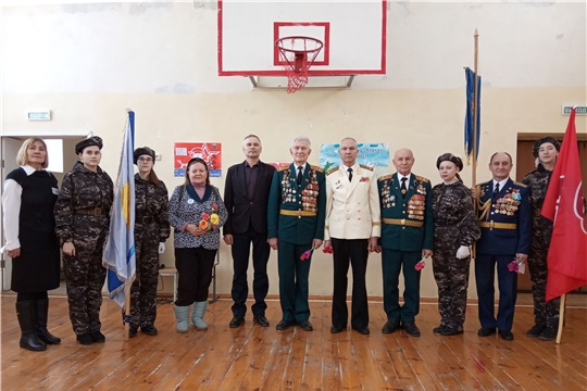 Встреча юнармейцев Козловского района с офицерами в отставке