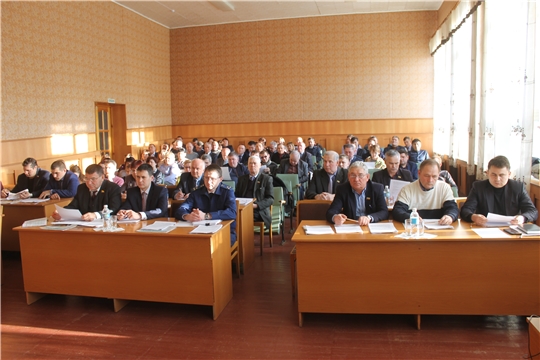 Состоялось расширенное заседание  Собрания депутатов Козловского района