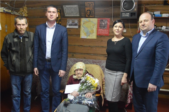 Жительница Красноармейского района отмечает 100-летний юбилей