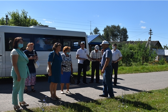 Делегация Красноармейского района в гостях на Красночетайской земле