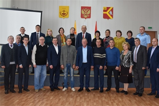 В Красноармейском районе состоялось первое организационное заседание Собрания депутатов Красноармейского района VII созыва