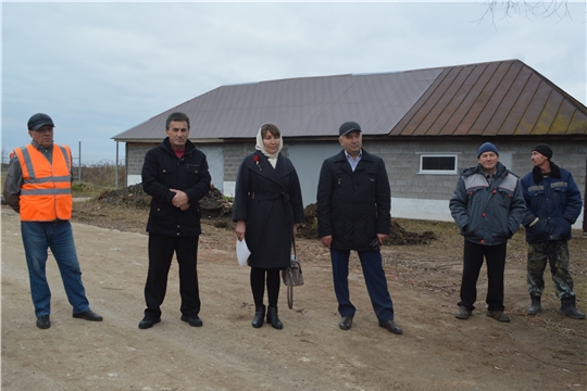 Открытие дороги и детской площадки в деревне Юпрямы Красноармейского района