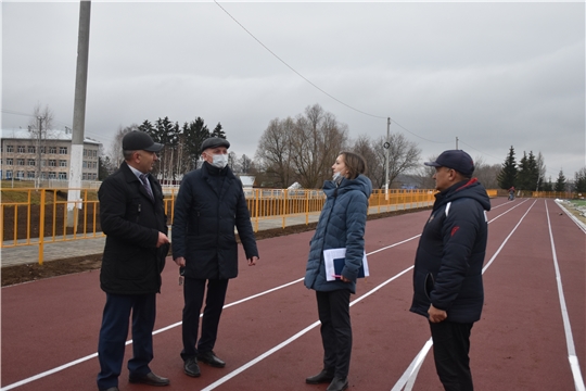 Рабочий визит министра физической культуры и спорта ЧР В.В. Петрова в Красноармейский район