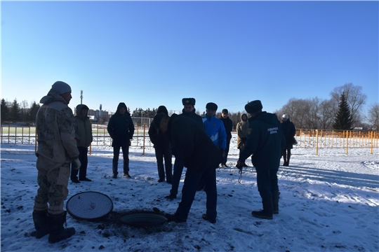 В Красноармейском районе состоялась приемка футбольного поля с искусственным покрытием