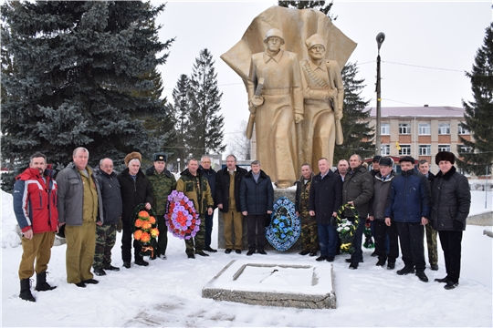 В Красночетайском районе отдали дань памяти воинам-интернационалистам.