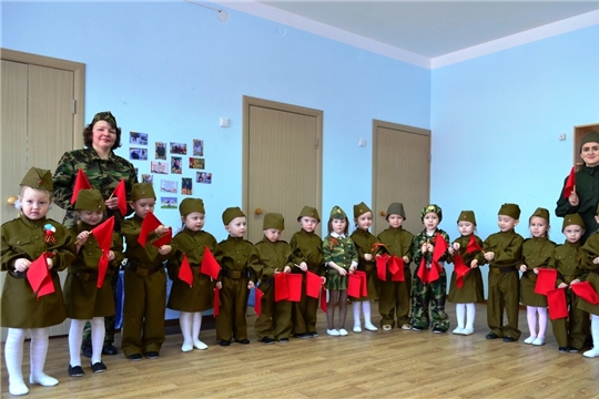 День защитника Отечества в детском саду "Солнышко"