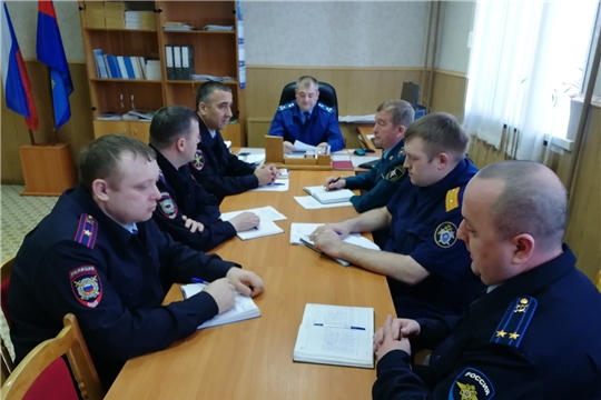Состоялось заседание координационного совещания руководителей правоохранительных органов района
