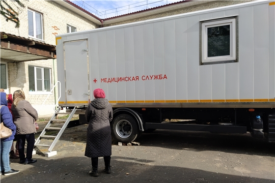 Передвижной медицинский комплекс с маммографом в условиях села