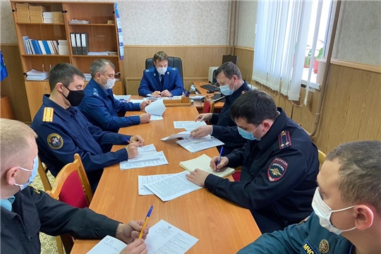 Состоялось координационное совещание руководителей правоохранительных органов Красночетайского района