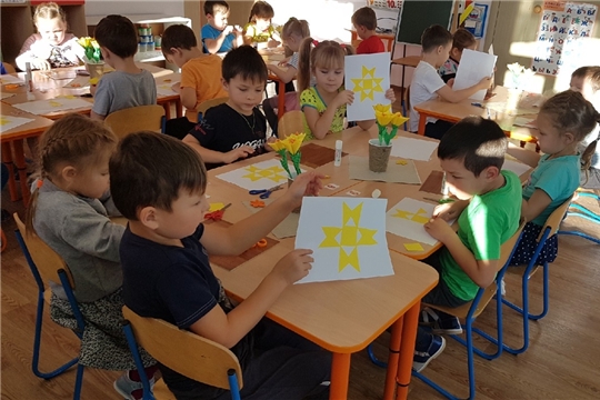 К празднованию Дня чувашской вышивки активно подключились детские сады Красночетайского района