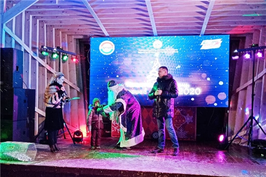 Ленинский район отпраздновал "Новый год с Дорисс-парком"