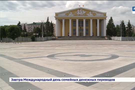 Красную площадь в Чебоксарах откроют ко Дню Республики
