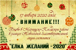"Елка желаний - 2020" в Мариинско-Посадском районе