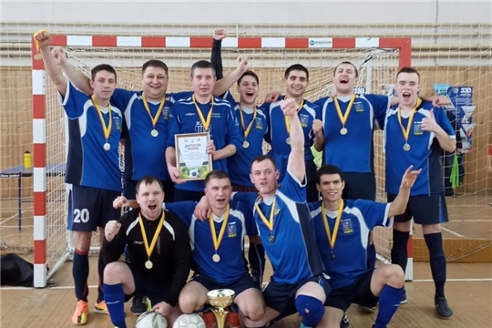 Команда «Водник»- победительница Первенства Чувашской Республики по мини-футболу во втором дивизионе