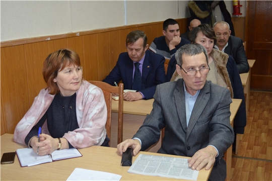 Глава администрации Мариинско-Посадского района провел рабочее совещание с главами поселений