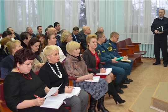 Рабочая неделя открылась в администрации Мариинско-Посадского района расширенным совещанием