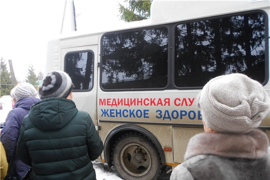 Передвижной маммограф - в Мариинско-Посадском районе