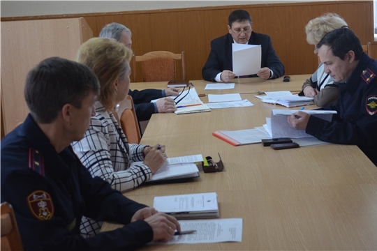 Глава администрации Мариинско-Посадского района Анатолий Мясников провел заседание антитеррористической комиссии.