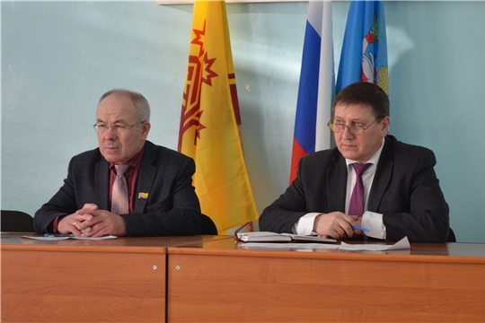 Глава администрации Мариинско-Посадского района Анатолий Мясников провел очередное плановое совещание