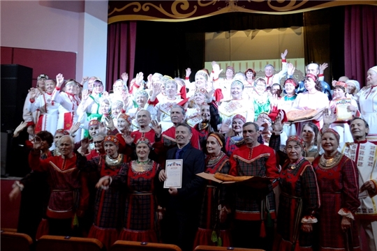 В Мариинско-Посадском районе прошел конкурс инсценированной песни "Нас песня к Победе вела"