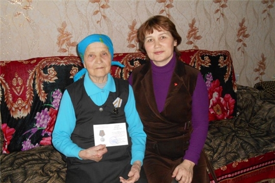 Вручены юбилейные медали труженикам тыла Большешигаевского сельского поселения