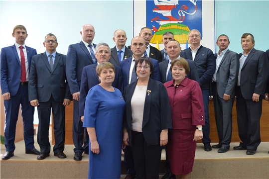 Состоялось первое заседание Мариинско-Посадского районного Собрания депутатов седьмого созыва